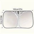 Car Window Sunshade Cover Sun Shade Windshield Visor Protector Windscreen Folding Auto UV Protection Curtain Styling Accessories