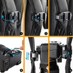 PGYTECH Beetle Camera Clip with Plate Camera Quick Release System for Sony/Nikon/DSLR Action Camera Backpack Camera Strap Mount
