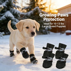 Small Dog Puppy Shoes Waterproof Anti Slip Soft Sole Boot Size 5x4.2cm for Puppies 10-13 lbs New Arrival