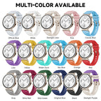 18mm Women Strap for Huawei Watch GT6/5 41mm Sport Silicone Replacement Band for Huawei Watch GT4 41mm Breathable 18mm Wristband