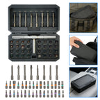 42-in-1 Magnetic Screwdriver Set T-handle Multifunctional Ratchet Screwdriver Bit Kit for Household DIY Bicycle Repair
