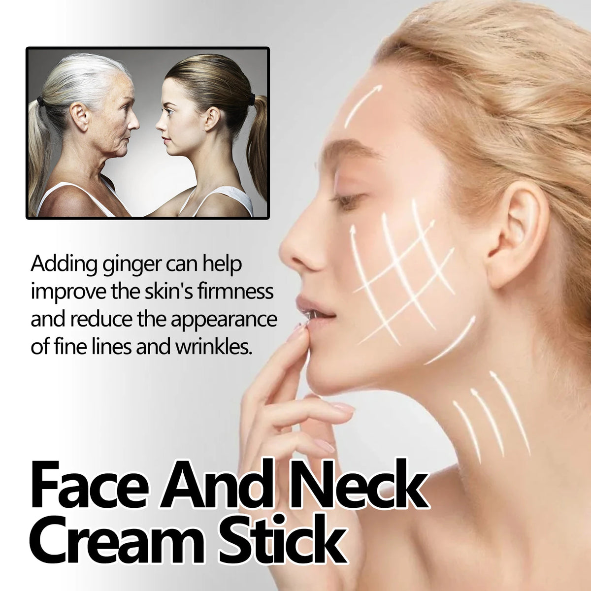 Turmeric Face Stick Vitamin C Neck Cream Revitalizing Brightening Moisturizer Clay Mask Balm For Even Tone Deep Pore Purifying