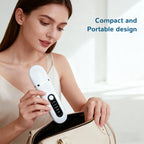 Lady Care Ultrasonic Skin Scrubber 4 in 1 Ion Import Export Facial Cleansing Spatula Blackhead Remover for Pore Purifying