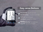 CYCPLUS M1+Z1 Cycling GPS Wireless Bike Computer With BLE 5.0/ANT+ with 2.9" LCD Screen Auto Backlight IPX6 Waterproof