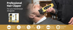 Hair Clippers for Men, Cordless Barber Clippers with LED Display 2299Hair Trimmer with Charging Base Professional Hair Clippers for Men, Cordless Barber Clipper T-Blade Beard Trimmer Foil Shaver Set, Rechargeable Electric Fad