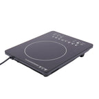 110V 750W Electric Induction Cooktop 8 Power Levels Touch Control Burner 180min Timer Portable Stove for Home RV