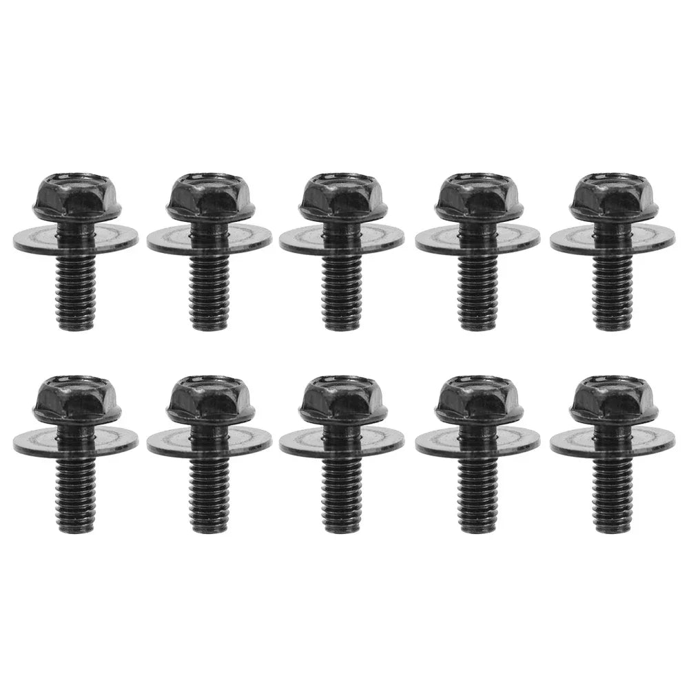Car Body Bolts U Type Nut Clips M6 Automobile Bumper Fender Rivet Engine Cover Undertray Splash Shield Guard Liner Screws Clips