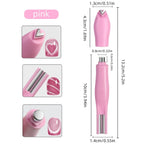 1Pcs 3-In-1 Heart Shape Cat Eye Nail Art Magnet Double Line Moon Snake French Magnet Pen for Magnetic Gel Polish Manicure Tools
