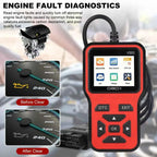 V500 OBD2 Scanner Auto Car Diagnostic Tool with Color Screen Code Reader And ECU Health Inspection Functionality