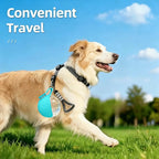 Portable Foldable Pet Water Bottle, Leak-Proof Outdoor Dog and Cat Drinking Bowl, with Lanyard and Hook, Compact, Pet Feeder