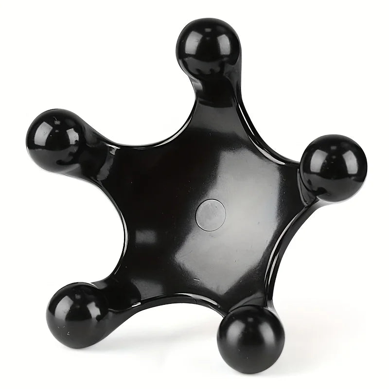 Handheld Massage Tool, Star Shape Manual Massager, Trigger Point Massage Roller for Neck Shoulder Back Muscle Relief, Portable