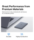 Baseus 5000mAh Magnetic Power Bank 15W PD 20W Wired Charging Thin Card-Sized Slim Portable Powerbank for iPhone 17 Samsung