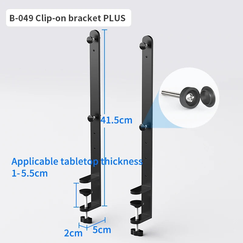 Home & Office Desktop Pegboard: Height-Adjustable Standing Storage Rack for Supplies, Also for Decorative Figurine Display