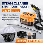 Handheld High Pressure Steam Cleaner High Temperature Household Cleaning Machine For Kitchen Car Sofa Window Tile Mirror