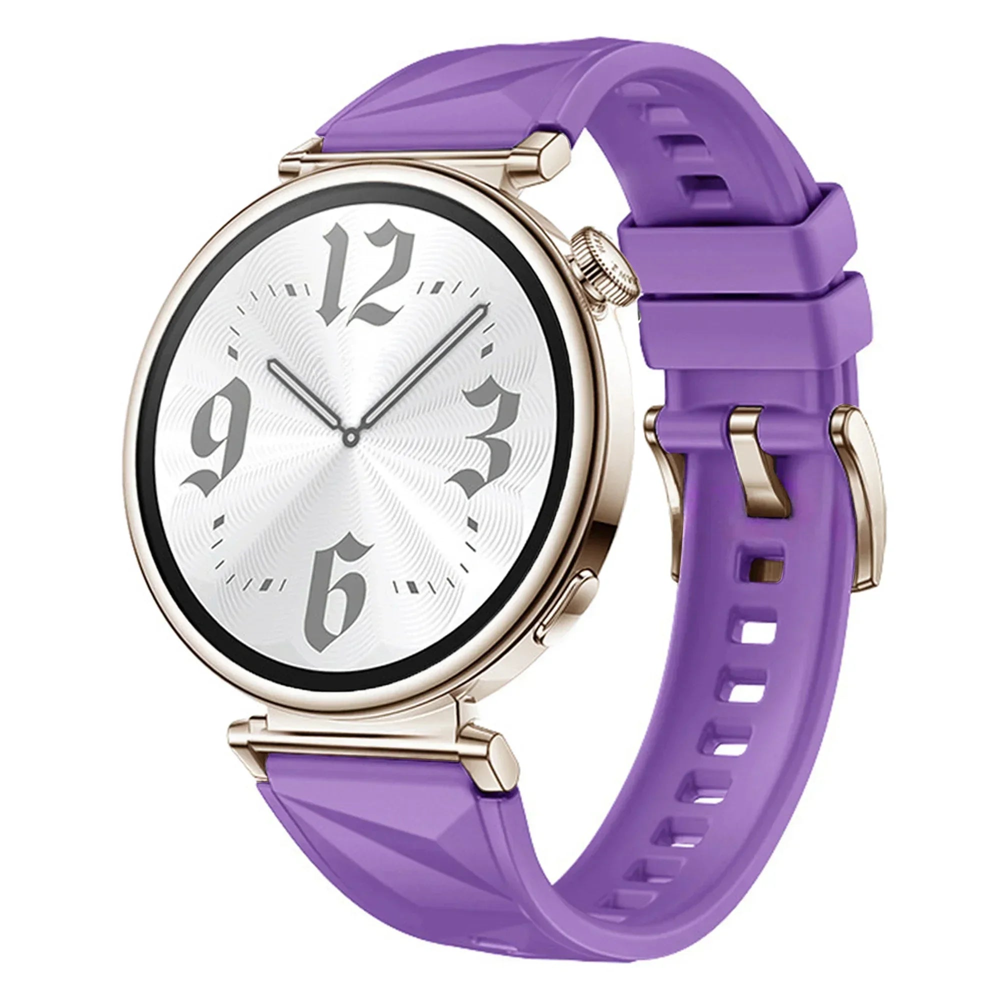 18mm Women Strap for Huawei Watch GT6/5 41mm Sport Silicone Replacement Band for Huawei Watch GT4 41mm Breathable 18mm Wristband