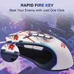 Redragon M612AK PRO RGB Gaming Mouse 8000 DPI Wired/Wireless Optical Mouse 9 Programmable Buttons 7 Backlit Modes