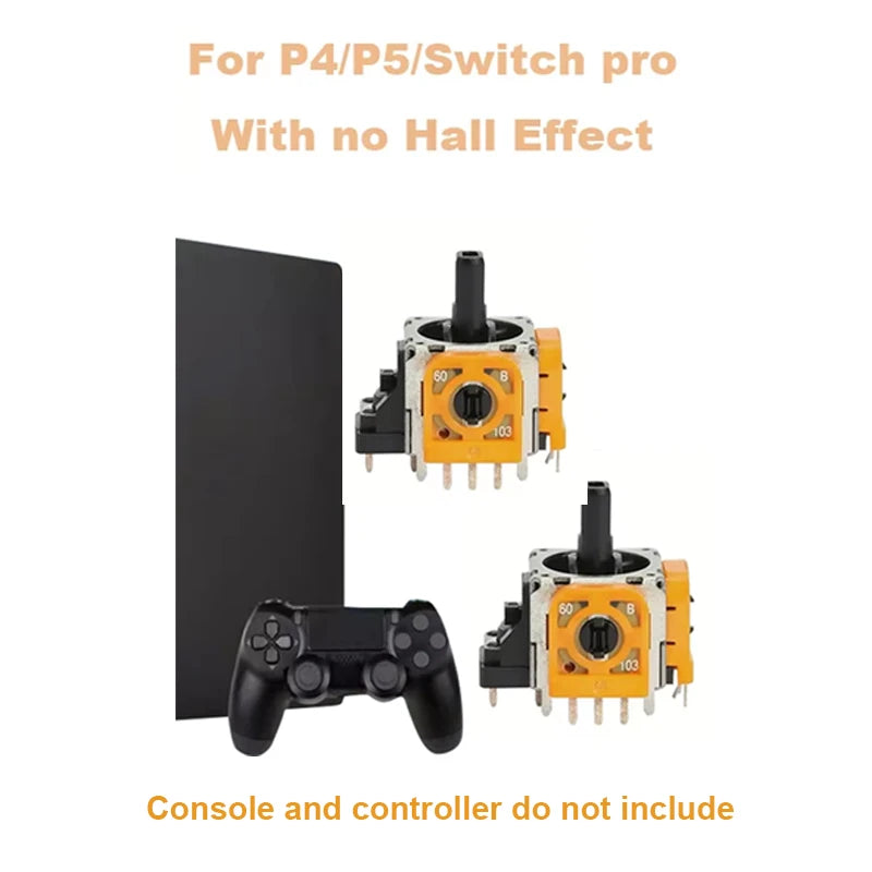 3D Analog Hall Effect Joystick For PS5 Controller Accessories Replacement Thumb Stick For Playstation 5 Gamepad Repair Parts