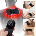 Electric Neck Massager EMS Muscle Massage Stimulator Low Frequency Instrument Back Cervical Calf Patches Pain Joints Mini Device