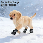 Small Dog Puppy Shoes Waterproof Anti Slip Soft Sole Boot Size 5x4.2cm for Puppies 10-13 lbs New Arrival