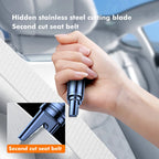 2 In 1 Safety Hammer Escape Car Life-saving Escape Hammer Window Broken Emergency Glass Breaker Car Accessorie Car Emergency Kit