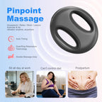 Portable Mini Fascia Ring Massager, Bionic High Frequency Vibration, Comfortable Multifunctional Muscle Massage Tool for Deep Tissue Relief