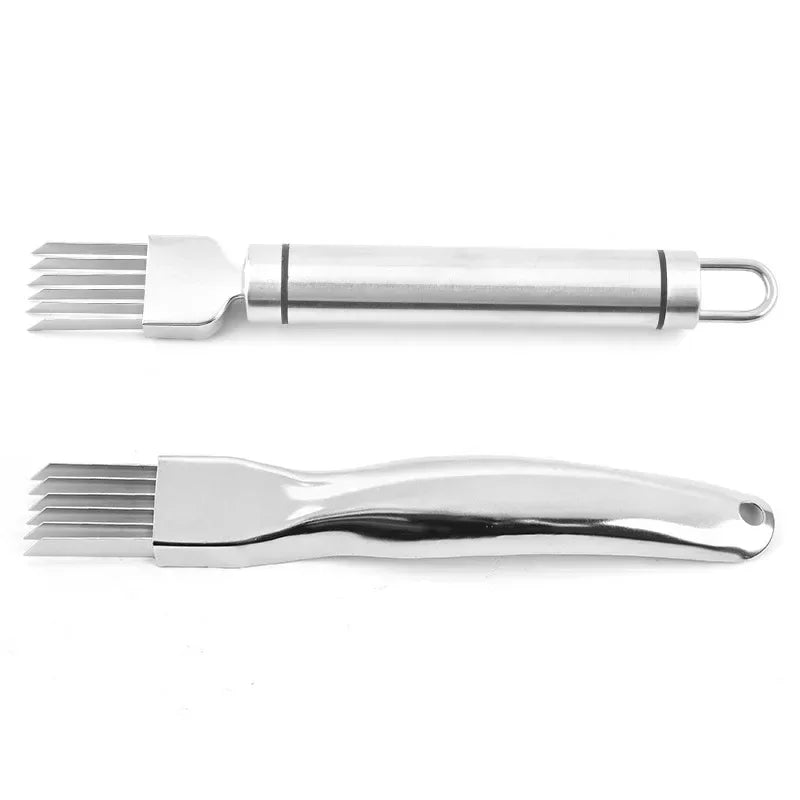 Scallion Cutter Shred Knife Stainless Steel Graters Cutter Knife Scallion Slicer Vegetable Shredders Slicer Kitchen Gadgets