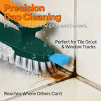 3-In-1 Multi-Function Cleaning Brush Hard Bristle Scrub Brush With Gap Brush T-Handle Grout Cleaner For Bathroom Kitchen Window
