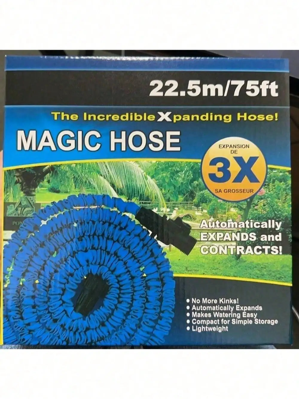 1-Pack Magic Expanding Hose Easy-Storage Household Cleaning | Gardening Tools/Car Washing Tools