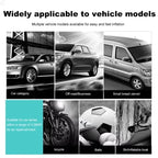 12V 150PSI Car Bicycle Motorcycle Electric Tire Inflator Air Pump Air Compressor Dual Cylinder Inflatable Tools With LED Light