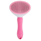 Non-Slip Pet Grooming Brush, ABS Material Easy to Clean, Massage & Deshed, Comfortable Ergonomic Design