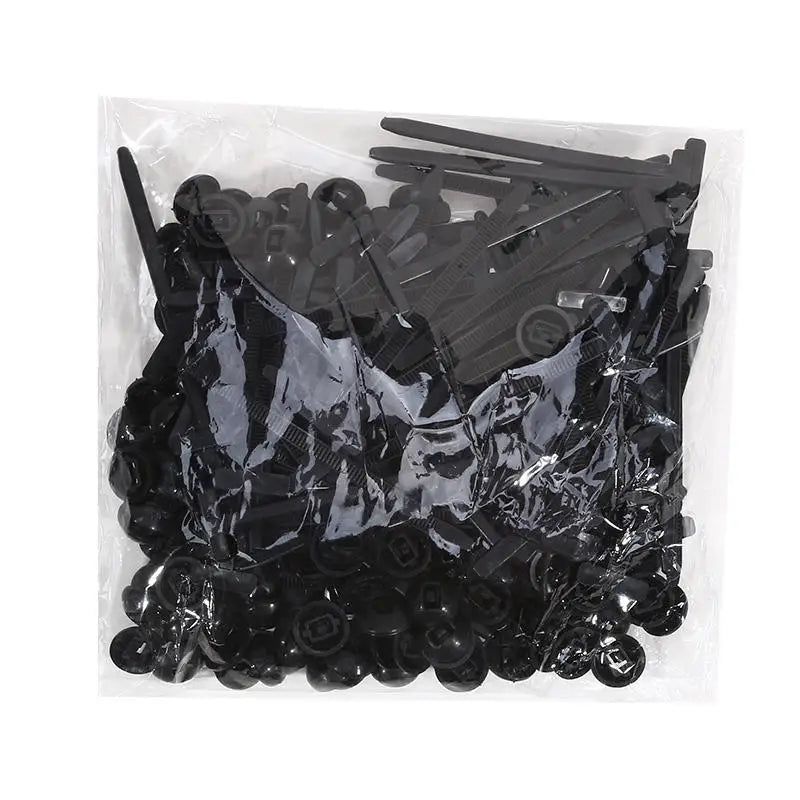Cable Tie Buckle Fixed Through The Core Nail Cable Tie Buckle Mudguard Fender Inner Lining Trunk Buckle