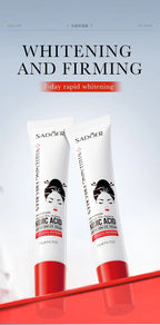 SADOER Kojic Acid Skin Care Sets Moisturizing Freckle Removing Face Cream Anti Dark Circles Eye Cream Travel Size Skin Care