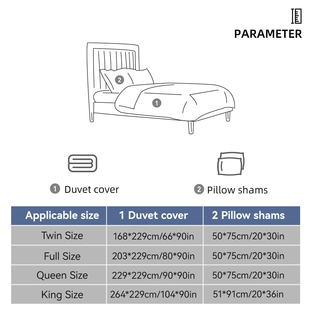 Orange-Gray Striped Print Three-Piece Duvet Cover Set, Skin-Friendly and Breathable Bedding (1 Duvet Cover + 2 Pillowcases), Ultra-Soft Breathable Fabric, Skin-Friendly, Comfortable, Breathable, Machine Washable, All-Season B