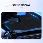 SEAMETAL Car Windshield Sun Shade Cover Foldable Front Window Sun Visor Blocks UV Refletive Car Parasol Sunshade Protector Cover