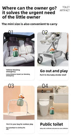 Portable Baby Hygiene Toilet Urinal Boys Leak-proof Outdoor Car Travel Anti-leakage Potty Kids Convenient Toilet Potty