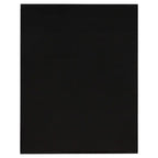 Laminated Glossy Two Pocket Folders 3 Pack Black Durable Document Organizers with Business Card Slot School Office