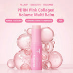 PDRN Pink Collagen Volumer Multi Balm Deep Hydration Plump Smooth Radiant Multi Collagen Stick for Cheeks Eyes Lips Neck Skincare