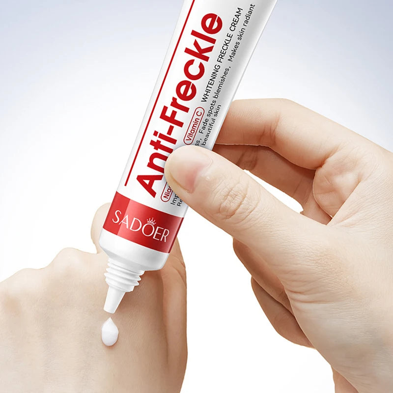 SADOER Anti Freckle Cream Face Brightening Creams Spot Removing Anti-aging Moisturizing Freckles Removal Facial Cream Skin Care