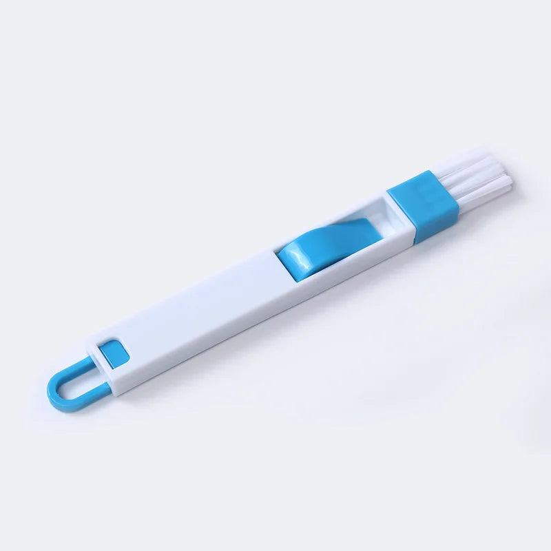 1PC window slot cleaning brush, screen window cleaning tool, keyboard slot small brush, glass belt dustpan gap brush