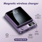 Magnetic Power Bank Wireless 10000Ah Portable 22.5W Fast Charging LED Digital For magsafe For iPhone 17 16 15 Por Max PowerBank