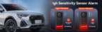 Wireless Car Vibration Burglar Alarm With Light 108dB Loud Car Door And Window Anti Theft Alarm Bike Motorcycle Security Alarm