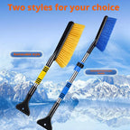 Car Snow Shovel Extendable Ice Scraper Snow Brush Detachable Windshield Snow Remove Broom Winter Auto Cleaner Tool Accessories