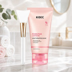 US Local KOEC PDRN Pink Caffeine Overnight Face Mask, Sleeping Wrapping Mask, Night Facial Mask, Moisturizing Skin Care, Hydrating Beauty Care for All Skin Types