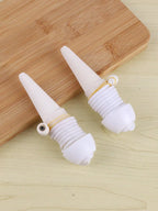 2PCS  Automatic Self Watering Spikes Ceramic Drip Irrigation Device Indoor Outdoor Potted Plants Flower Waterer Gardening Tool