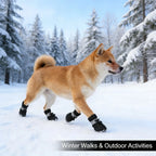 Small Dog Puppy Shoes Waterproof Anti Slip Soft Sole Boot Size 5x4.2cm for Puppies 10-13 lbs New Arrival
