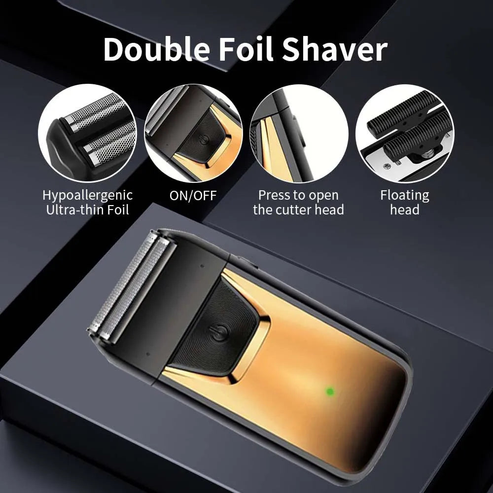 3 in1/1pc Professional Hair Clipper Kit Electric Shaver for Barber Men's Hair Trimmer Electric Shaver Hair Cutting Machine