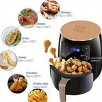 4.5L Large-Capacity Air Fryer — Touch-Control Home Appliance for Fries and Fried Chicken