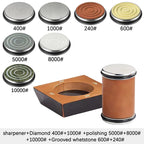 4 Angles Rolling Knife Sharpener Kit For Straight Edge Roller Knife Sharpening With Industry Diamonds Whetstone Chef Knife Set