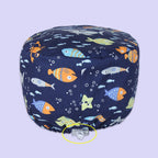 Shark Pattern Scrub Cap for Men Women 100% Cotton Healthcare Surgical Dentist Skullcaps Hospital Working Hats K329