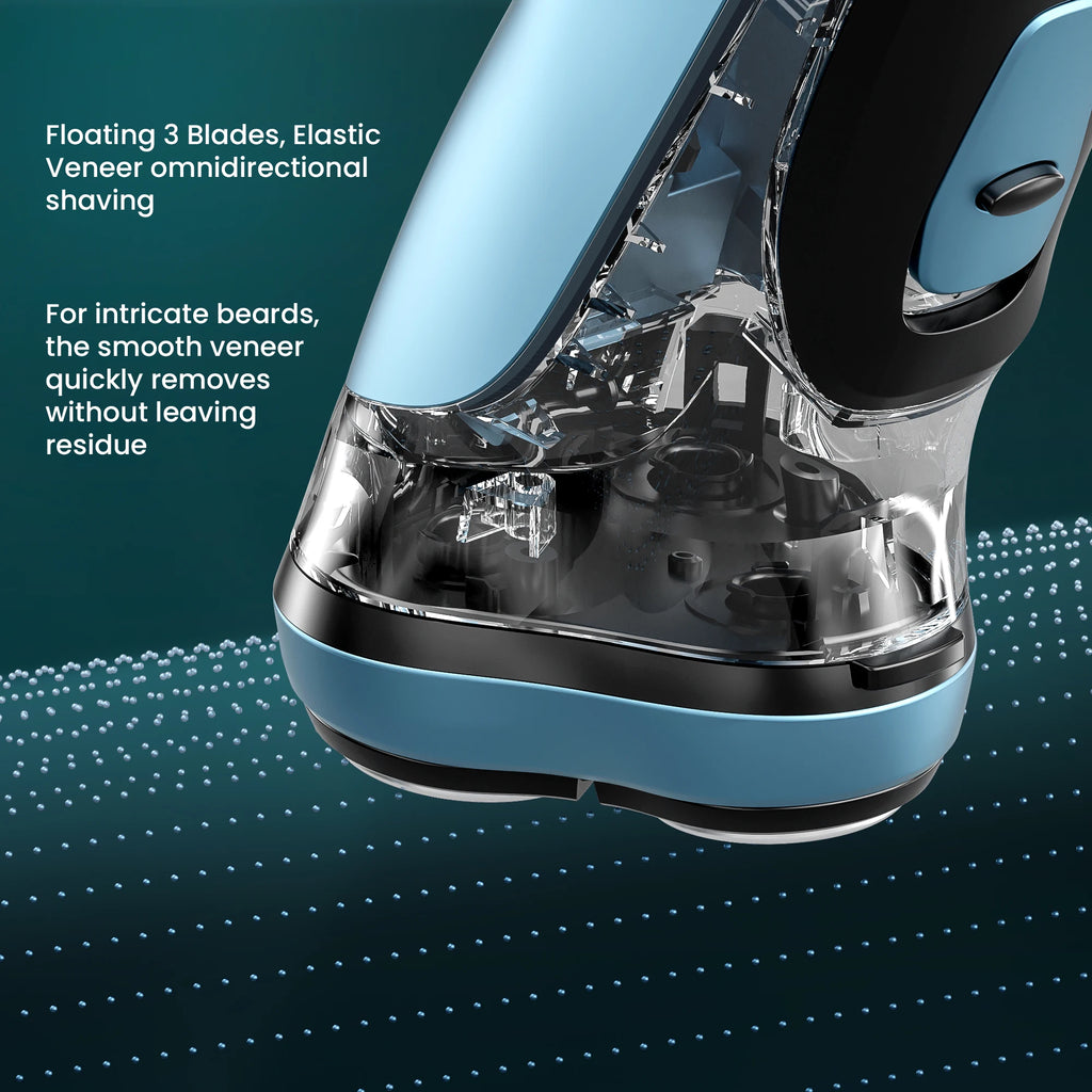 Sejoy 3D Floating Electric Shaver for Men Rechargeable Electric Razor Shaving Machines Mens with Electric Hair Trimmers